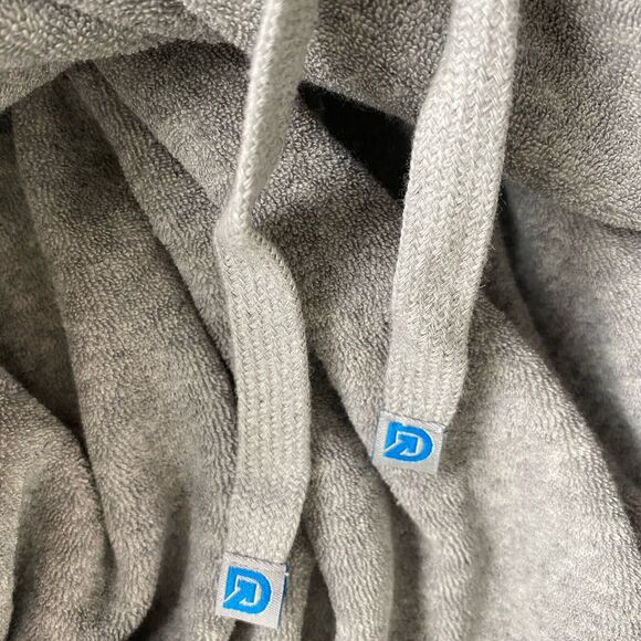 Dude Robe Grey DudePants Terrycloth‎ Lined Luxury Loungewear Pants - L/XL Thick - Picture 7 of 13